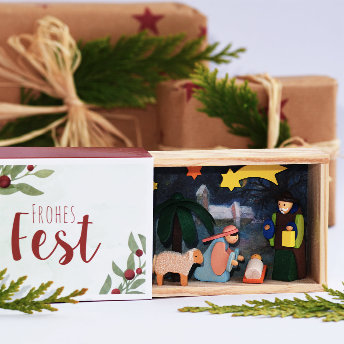Congratulations box - Nativity